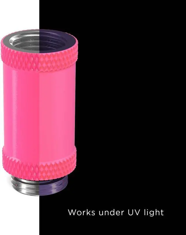 Alt view image 2 of 3 - PrimoChill Male to Female G 1/4in. 30mm SX Extension Coupler