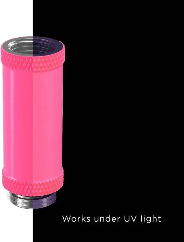 Alt view image 2 of 3 - PrimoChill Male to Female G 1/4in. 40mm SX Extension Coupler