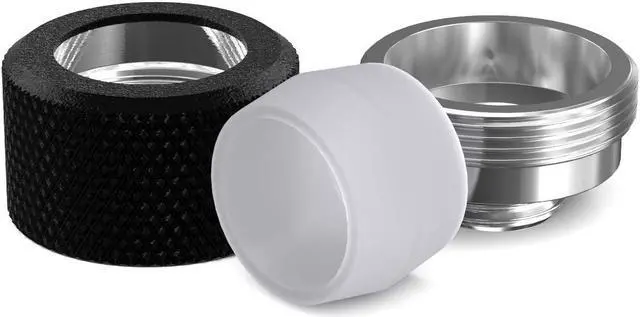 Alt view image 2 of 3 - PrimoChill 16mm OD Rigid SX Fitting - 6 Pack