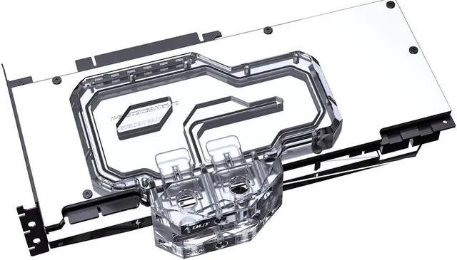 Alt view image 3 of 7 - Bykski Full Coverage GPU Water Block w/ Integrated Active Backplate for GALAXY RTX 3090 GAMER (N-GY3090GAMER-TC)