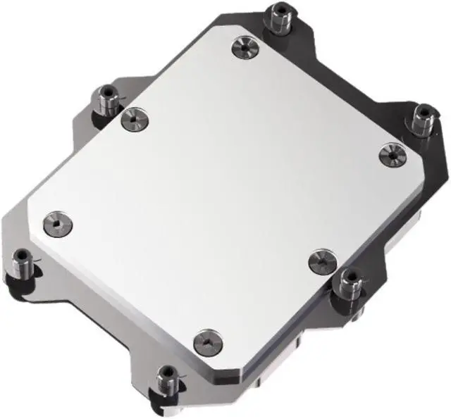 Alt view image 2 of 4 - Bykski CPU-SRSP5-X AMD EPYC CPU Water Cooling Block - Full Metal - Nickel Plated - Gray (Socket SP5)