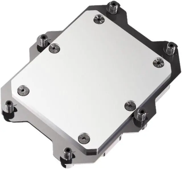 Alt view image 2 of 4 - Bykski CPU-SRSP5-S-X AMD EPYC CPU Water Cooling Block - Full Metal - Nickel Plated - Gray (Socket SP5)