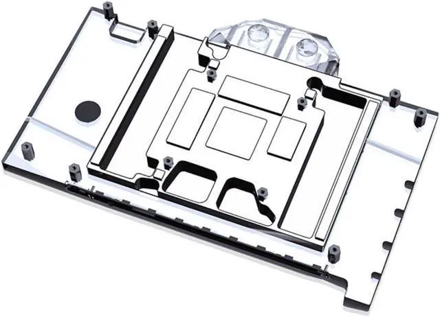 Alt view image 2 of 7 - Bykski Full Coverage GPU Water Block and Backplate For GIGABYTE GeForce RTX 4080 16G (N-GV4080EOC-X)