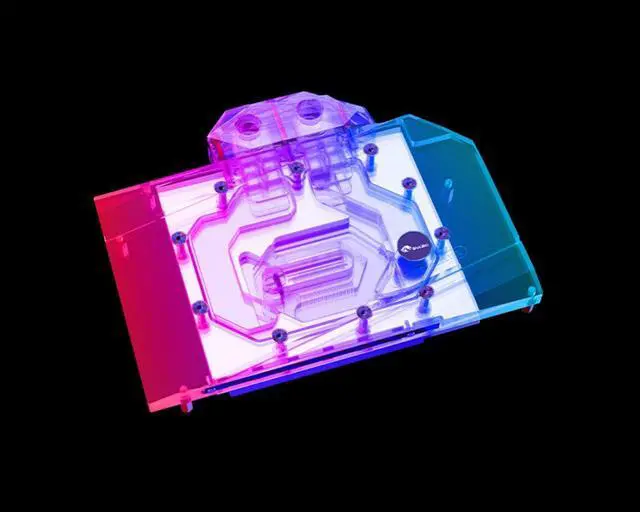 Alt view image 4 of 7 - Bykski Full Coverage GPU Water Block and Backplate For GALAX RTX 4070 Ti BOOMSTAR OC (N-GY4070TIXY-X)