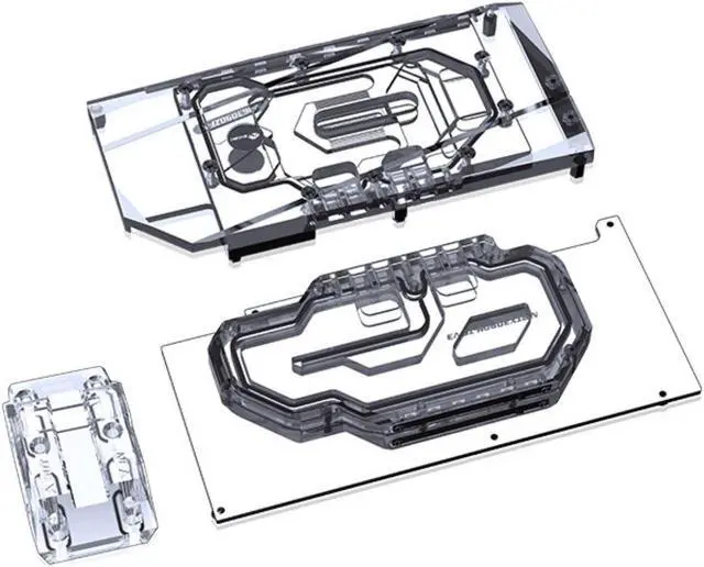 Main image of Bykski Full Coverage GPU Water Block w/ Integrated Active Backplate For Colorful iGame Battle-Axe GeForce RTX 3090 24G/3080TI/3080 (N-IG3090ZF-TC-V2)