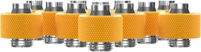 Alt view image 2 of 7 - PrimoChill SecureFit SX - Premium Compression Fitting For 3/8in ID x 5/8in OD Flexible Tubing 12 Pack (F-SFSX58-12) - Available in 20+ Colors, Custom Watercooling Loop Ready