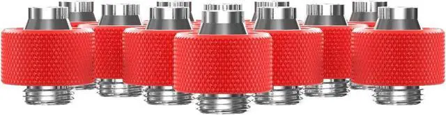 Alt view image 3 of 7 - PrimoChill SecureFit SX - Premium Compression Fitting For 3/8in ID x 5/8in OD Flexible Tubing 12 Pack (F-SFSX58-12) - Available in 20+ Colors, Custom Watercooling Loop Ready