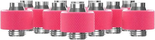 Alt view image 3 of 7 - PrimoChill SecureFit SX - Premium Compression Fitting For 3/8in ID x 5/8in OD Flexible Tubing 12 Pack (F-SFSX58-12) - Available in 20+ Colors, Custom Watercooling Loop Ready