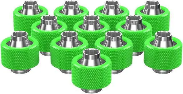 Main image of PrimoChill SecureFit SX - Premium Compression Fitting For 3/8in ID x 5/8in OD Flexible Tubing 12 Pack (F-SFSX58-12) - Available in 20+ Colors, Custom Watercooling Loop Ready