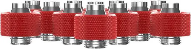 Alt view image 2 of 7 - PrimoChill SecureFit SX - Premium Compression Fitting For 3/8in ID x 5/8in OD Flexible Tubing 12 Pack (F-SFSX58-12) - Available in 20+ Colors, Custom Watercooling Loop Ready