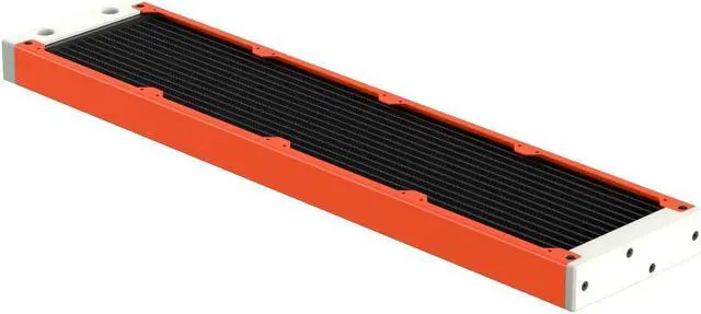 Alt view image 3 of 7 - PrimoChill 480SL (30mm) EXIMO Modular Radiator, White POM, 4x120mm, Quad Fan (R-SL-W48) Available in 20+ Colors, Assembled in USA and Custom Watercooling Loop Ready