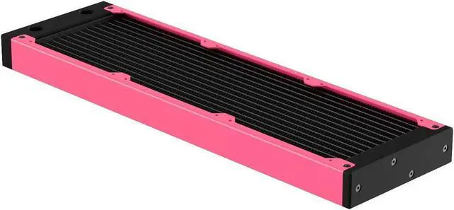 Alt view image 3 of 7 - PrimoChill 360SL (30mm) EXIMO Modular Radiator, Black POM, 3x120mm, Triple Fan (R-SL-BK36) Available in 20+ Colors, Assembled in USA and Custom Watercooling Loop Ready