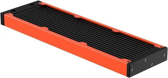 Alt view image 3 of 7 - PrimoChill 360SL (30mm) EXIMO Modular Radiator, Black POM, 3x120mm, Triple Fan (R-SL-BK36) Available in 20+ Colors, Assembled in USA and Custom Watercooling Loop Ready