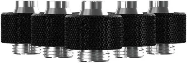 Alt view image 2 of 7 - PrimoChill SecureFit SX - Premium Compression Fitting For 7/16in ID x 5/8in OD Flexible Tubing 6 Pack (F-SFSX758-6) - Available in 20+ Colors, Custom Watercooling Loop Ready