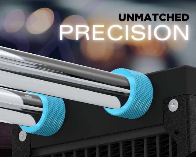 Alt view image 6 of 7 - PrimoChill SecureFit SX - Premium Compression Fitting For 7/16in ID x 5/8in OD Flexible Tubing 6 Pack (F-SFSX758-6) - Available in 20+ Colors, Custom Watercooling Loop Ready