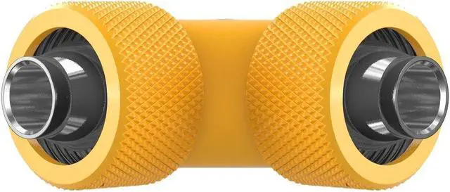 Alt view image 2 of 5 - PrimoChill SecureFit SX - Premium 90 Degree Compression Fitting Set For 3/8in ID x 5/8in OD Flexible Tubing (F-SFSX5890) - Available in 20+ Colors, Custom Watercooling Loop Ready