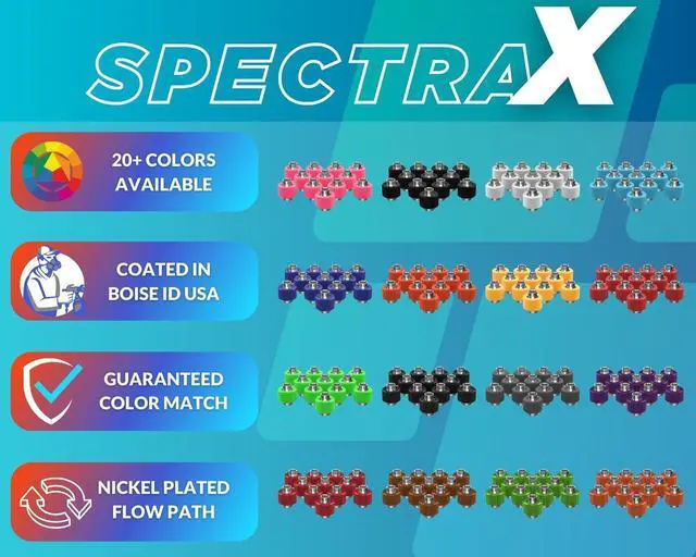 Alt view image 5 of 7 - PrimoChill SecureFit SX - Premium Compression Fitting For 3/8in ID x 1/2in OD Flexible Tubing 12 Pack (F-SFSX12-12) - Available in 20+ Colors, Custom Watercooling Loop Ready