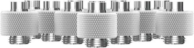 Alt view image 2 of 7 - PrimoChill SecureFit SX - Premium Compression Fitting For 3/8in ID x 1/2in OD Flexible Tubing 12 Pack (F-SFSX12-12) - Available in 20+ Colors, Custom Watercooling Loop Ready