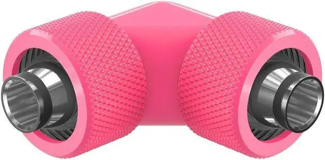 Main image of PrimoChill SecureFit SX - Premium 90 Degree Compression Fitting Set For 7/16in ID x 5/8in OD Flexible Tubing (F-SFSX75890) - Available in 20+ Colors, Custom Watercooling Loop Ready