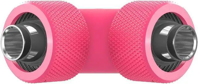 Alt view image 3 of 6 - PrimoChill SecureFit SX - Premium 90 Degree Compression Fitting Set For 7/16in ID x 5/8in OD Flexible Tubing (F-SFSX75890) - Available in 20+ Colors, Custom Watercooling Loop Ready