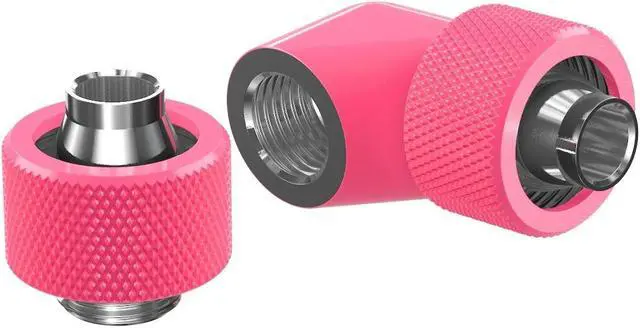 Alt view image 4 of 6 - PrimoChill SecureFit SX - Premium 90 Degree Compression Fitting Set For 7/16in ID x 5/8in OD Flexible Tubing (F-SFSX75890) - Available in 20+ Colors, Custom Watercooling Loop Ready