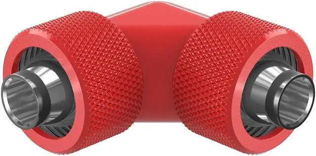 Main image of PrimoChill SecureFit SX - Premium 90 Degree Compression Fitting Set For 7/16in ID x 5/8in OD Flexible Tubing (F-SFSX75890) - Available in 20+ Colors, Custom Watercooling Loop Ready