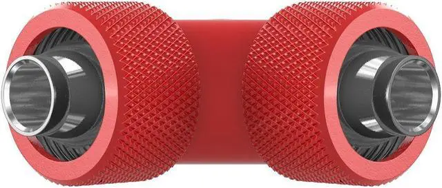 Alt view image 2 of 5 - PrimoChill SecureFit SX - Premium 90 Degree Compression Fitting Set For 7/16in ID x 5/8in OD Flexible Tubing (F-SFSX75890) - Available in 20+ Colors, Custom Watercooling Loop Ready