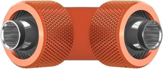 Alt view image 2 of 5 - PrimoChill SecureFit SX - Premium 90 Degree Compression Fitting Set For 7/16in ID x 5/8in OD Flexible Tubing (F-SFSX75890) - Available in 20+ Colors, Custom Watercooling Loop Ready