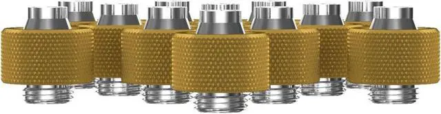 Alt view image 2 of 7 - PrimoChill SecureFit SX - Premium Compression Fitting For 7/16in ID x 5/8in OD Flexible Tubing 12 Pack (F-SFSX758-12) - Available in 20+ Colors, Custom Watercooling Loop Ready