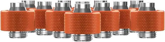 Alt view image 2 of 7 - PrimoChill SecureFit SX - Premium Compression Fitting For 7/16in ID x 5/8in OD Flexible Tubing 12 Pack (F-SFSX758-12) - Available in 20+ Colors, Custom Watercooling Loop Ready