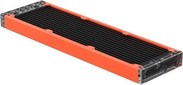 Alt view image 3 of 7 - PrimoChill 360SL (30mm) EXIMO Modular Radiator, Clear Acrylic, 3x120mm, Triple Fan (R-SL-A36) Available in 20+ Colors, Assembled in USA and Custom Watercooling Loop Ready