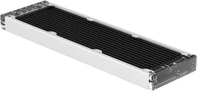 Alt view image 2 of 7 - PrimoChill 360SL (30mm) EXIMO Modular Radiator, Clear Acrylic, 3x120mm, Triple Fan (R-SL-A36) Available in 20+ Colors, Assembled in USA and Custom Watercooling Loop Ready