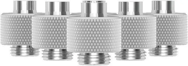 Alt view image 2 of 7 - PrimoChill SecureFit SX - Premium Compression Fitting For 3/8in ID x 1/2in OD Flexible Tubing 6 Pack (F-SFSX12-6) - Available in 20+ Colors, Custom Watercooling Loop Ready
