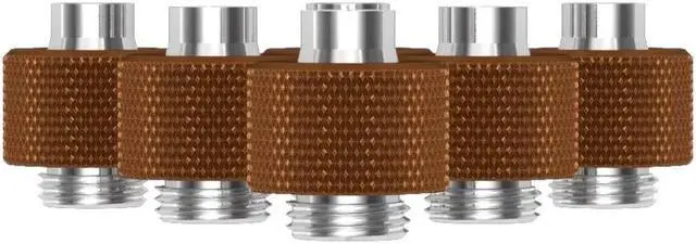 Alt view image 2 of 7 - PrimoChill SecureFit SX - Premium Compression Fitting For 3/8in ID x 1/2in OD Flexible Tubing 6 Pack (F-SFSX12-6) - Available in 20+ Colors, Custom Watercooling Loop Ready