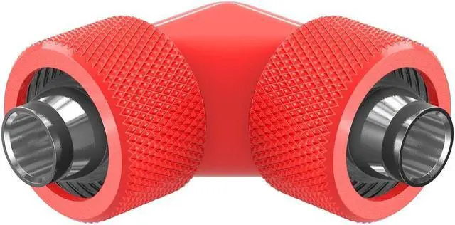 Main image of PrimoChill SecureFit SX - Premium 90 Degree Compression Fitting Set For 3/8in ID x 5/8in OD Flexible Tubing (F-SFSX5890) - Available in 20+ Colors, Custom Watercooling Loop Ready