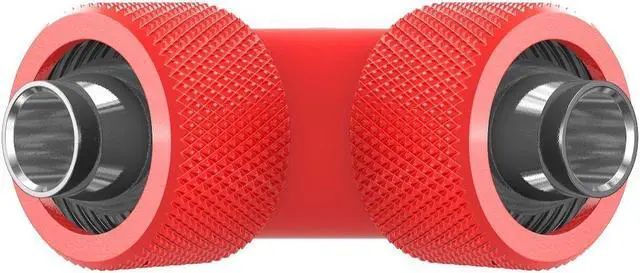 Alt view image 3 of 6 - PrimoChill SecureFit SX - Premium 90 Degree Compression Fitting Set For 3/8in ID x 5/8in OD Flexible Tubing (F-SFSX5890) - Available in 20+ Colors, Custom Watercooling Loop Ready