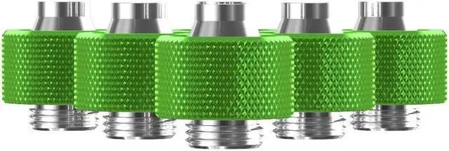 Alt view image 2 of 7 - PrimoChill SecureFit SX - Premium Compression Fitting For 3/8in ID x 5/8in OD Flexible Tubing 6 Pack (F-SFSX58-6) - Available in 20+ Colors, Custom Watercooling Loop Ready