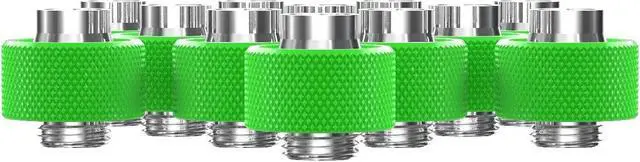 Alt view image 3 of 7 - PrimoChill SecureFit SX - Premium Compression Fittings 12 Pack - For 1/2in ID x 3/4in OD Flexible Tubing (F-SFSX34-12) - Available in 20+ Colors, Custom Watercooling Loop Ready