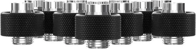 Alt view image 2 of 7 - PrimoChill SecureFit SX - Premium Compression Fittings 12 Pack - For 1/2in ID x 3/4in OD Flexible Tubing (F-SFSX34-12) - Available in 20+ Colors, Custom Watercooling Loop Ready