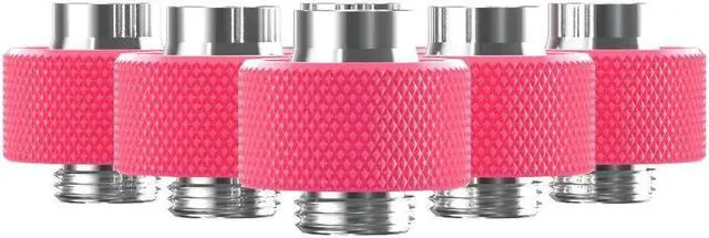Alt view image 3 of 7 - PrimoChill SecureFit SX - Premium Compression Fittings 6 Pack - For 1/2in ID x 3/4in OD Flexible Tubing (F-SFSX34-6) - Available in 20+ Colors, Custom Watercooling Loop Ready