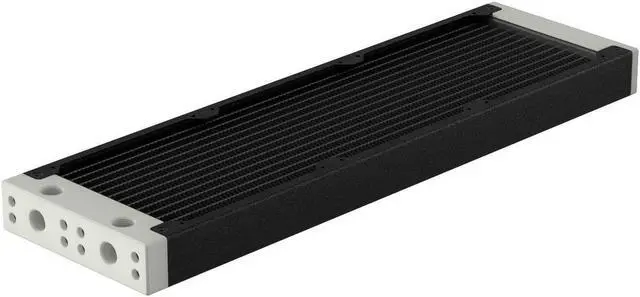 Main image of PrimoChill 360SL (30mm) EXIMO Modular Radiator, White POM, 3x120mm, Triple Fan (R-SL-W36) Available in 20+ Colors, Assembled in USA and Custom Watercooling Loop Ready