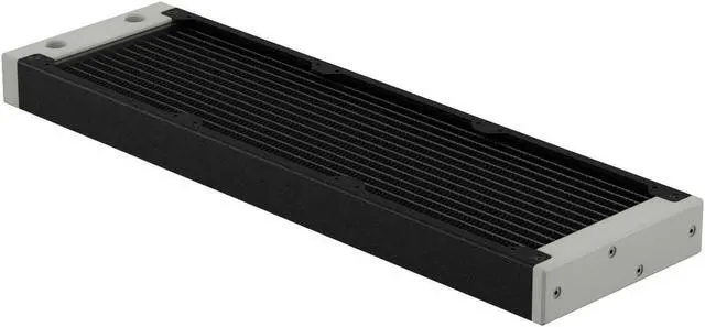 Alt view image 2 of 7 - PrimoChill 360SL (30mm) EXIMO Modular Radiator, White POM, 3x120mm, Triple Fan (R-SL-W36) Available in 20+ Colors, Assembled in USA and Custom Watercooling Loop Ready