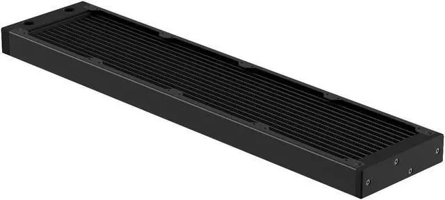 Alt view image 2 of 7 - PrimoChill 480SL (30mm) EXIMO Modular Radiator, Black POM, 4x120mm, Quad Fan (R-SL-BK48) Available in 20+ Colors, Assembled in USA and Custom Watercooling Loop Ready