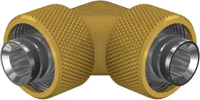 Main image of PrimoChill SecureFit SX - Premium 90 Degree Compression Fitting Set For 1/2in ID x 3/4in OD Flexible Tubing (F-SFSX3490) - Available in 20+ Colors, Custom Watercooling Loop Ready