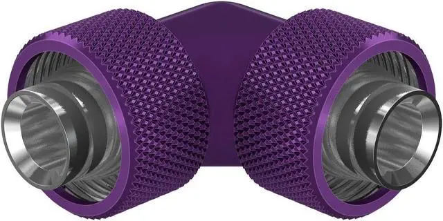 Main image of PrimoChill SecureFit SX - Premium 90 Degree Compression Fitting Set For 1/2in ID x 3/4in OD Flexible Tubing (F-SFSX3490) - Available in 20+ Colors, Custom Watercooling Loop Ready