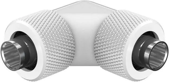 Main image of PrimoChill SecureFit SX - Premium 90 Degree Compression Fitting Set For 3/8in ID x 1/2in OD Flexible Tubing (F-SFSX1290) - Available in 20+ Colors, Custom Watercooling Loop Ready