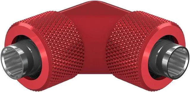 Main image of PrimoChill SecureFit SX - Premium 90 Degree Compression Fitting Set For 3/8in ID x 1/2in OD Flexible Tubing (F-SFSX1290) - Available in 20+ Colors, Custom Watercooling Loop Ready