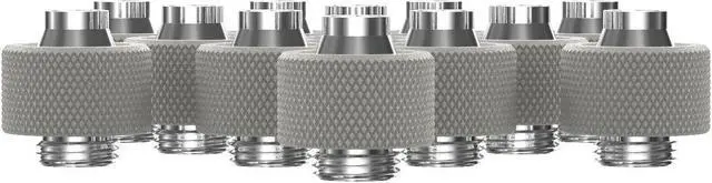 Alt view image 2 of 7 - PrimoChill SecureFit SX - Premium Compression Fitting For 3/8in ID x 5/8in OD Flexible Tubing 12 Pack (F-SFSX58-12) - Available in 20+ Colors, Custom Watercooling Loop Ready