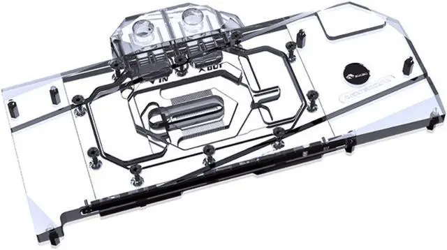 Main image of Bykski Full Coverage GPU Water Block and Backplate For AMD Radeon RX 7800 XT (A-RX7800XT-X)