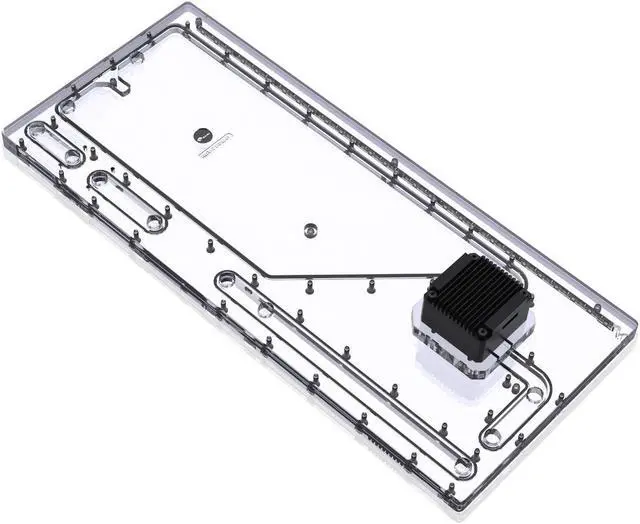 Main image of Bykski Distro Plate For Tt Core P8 GT - PMMA w/ 5v Addressable RGB (RBW) (RGV-TT-P8-P-K)